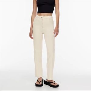 Wilfred Free Melina Twill Pant in Birch. Size 0 (zero) GUC